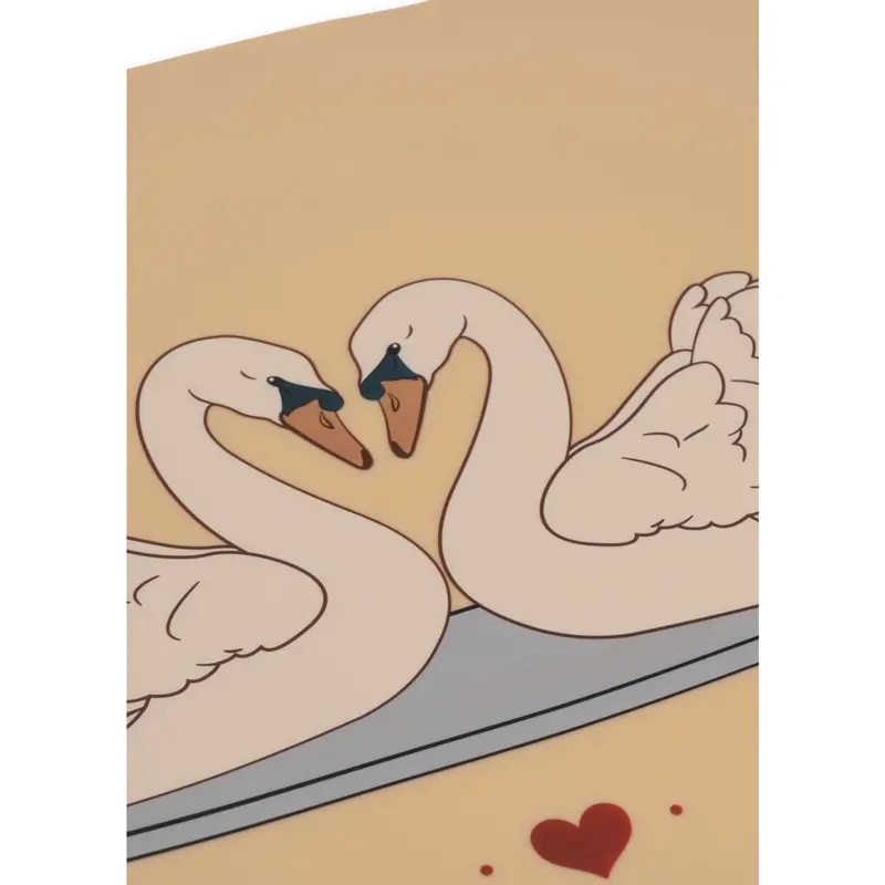 Konges Sløjd Swan Silikone Dækkeserviett 2