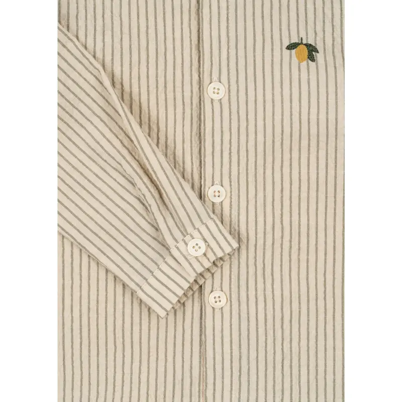 Konges Sløjd Tea Stripe Elliot Ls Skjorte Gots 2