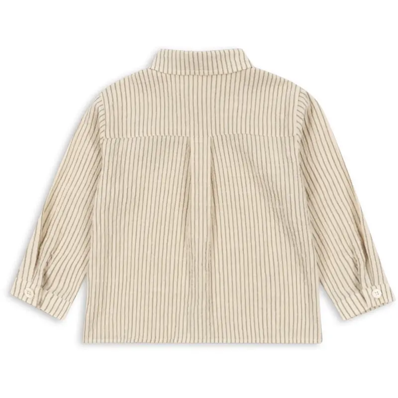 Konges Sløjd Tea Stripe Elliot Ls Skjorte Gots 4