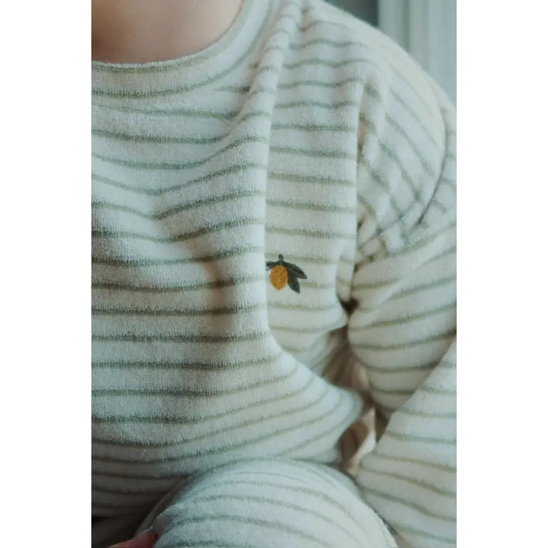 Konges Sløjd Tea Stripe Itty Sweatshirt Gots 2