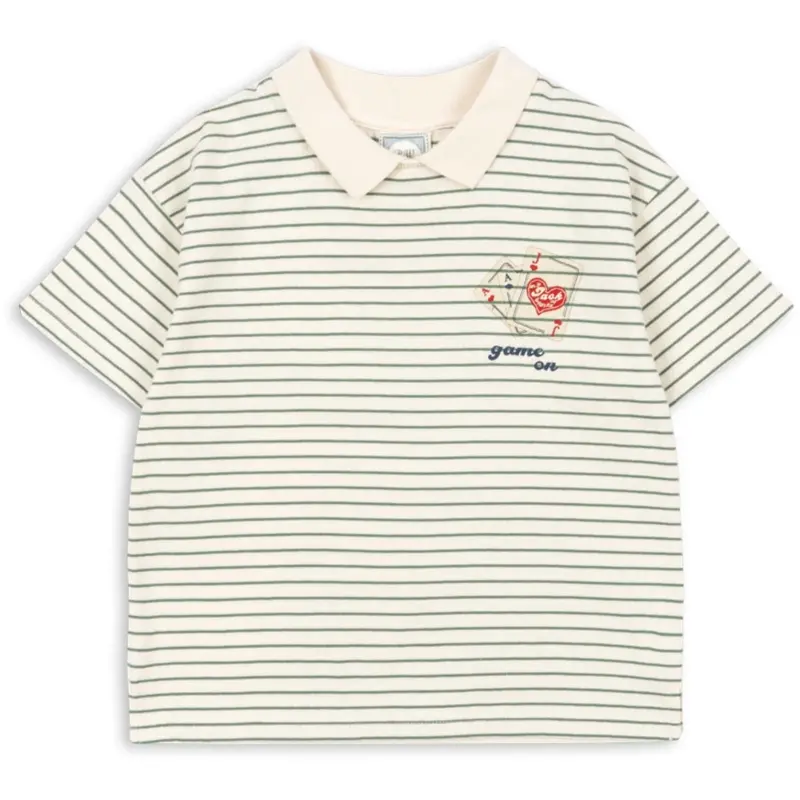 Konges Sløjd Terra Stripe Rhw X Ks Gameon Tee Gots 1