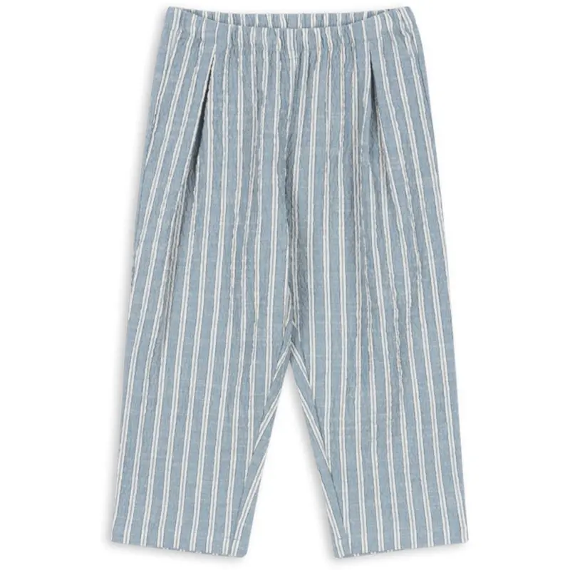 Konges Sløjd Trio Bleu Stripe Elliot Bukser Gots 1