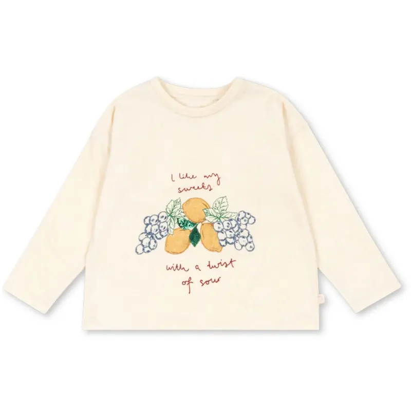 Konges Sløjd Twist Of Sour Lin Ls Tee Gots 1