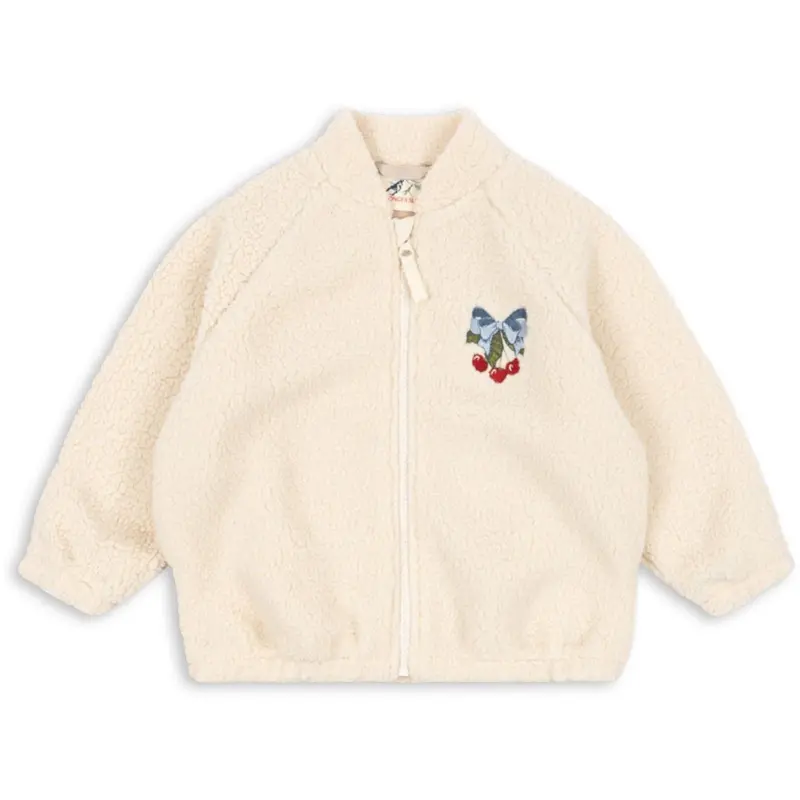 Konges Sløjd White Smoke Jazz Bamse Jakke Grs 1