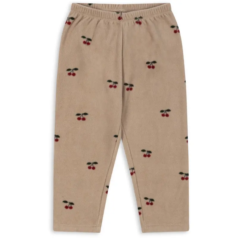 Konges Sløjd X Luksusbaby Cherry Tavi Fleece Bukser Grs 1