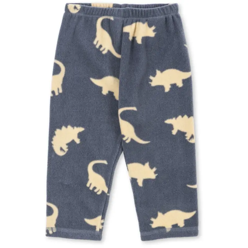 Konges Sløjd X Luksusbaby Dino Mist Tavi Fleece Bukser Grs 1