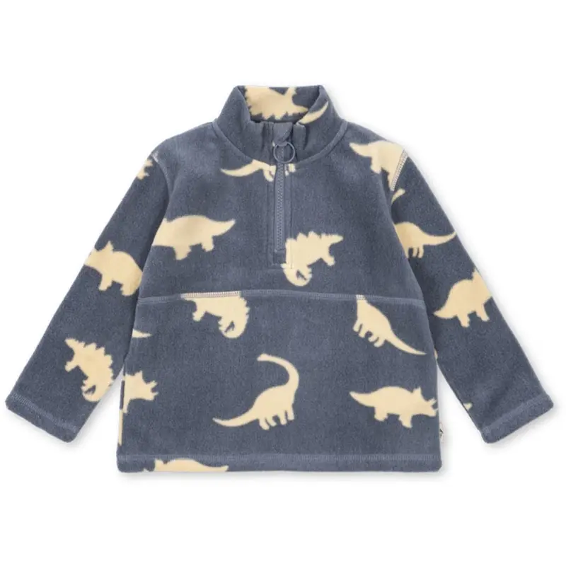 Konges Sløjd X Luksusbaby Mist Tavi Fleece Sweatshirt Grs 1