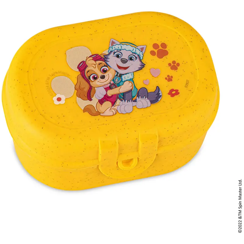 Koziol Organic Honey Yellow Snackbox Pascal Mini Grow Paw Patrol 1