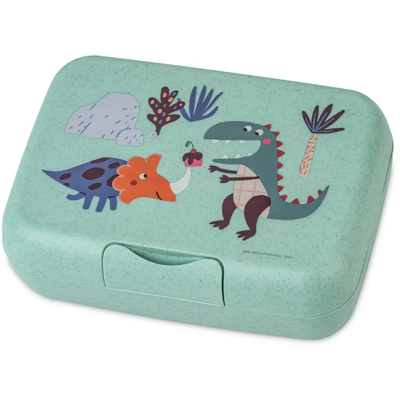 Koziol Organic Sage Green Lunch Box Med Separat Skål Candy L Rex 1