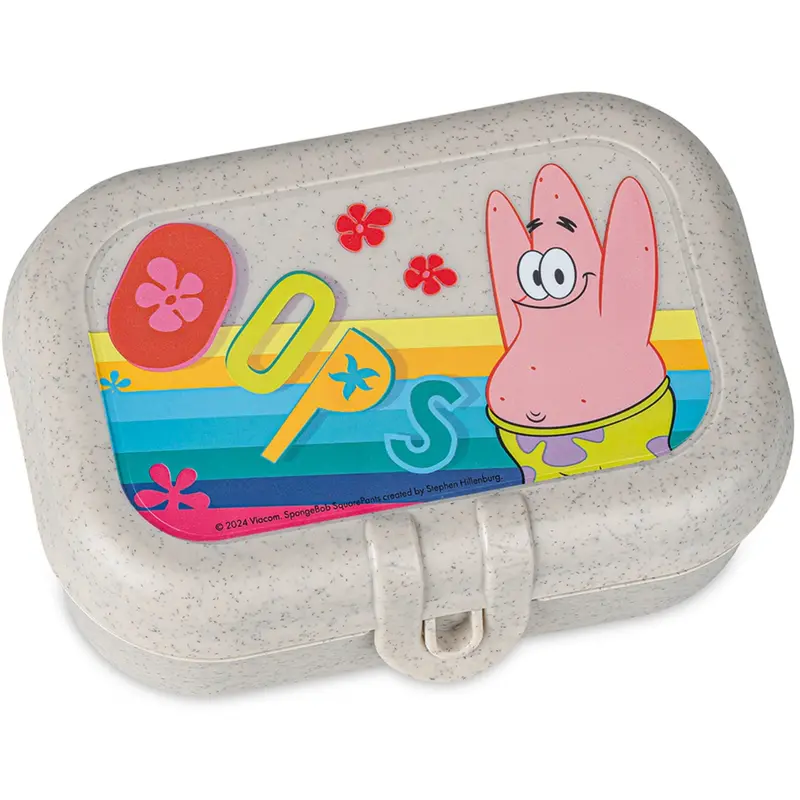 Koziol Organic Sand Lunch Box Sæt Pascal Ready Mini Spongebob Patrick 1