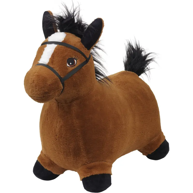 Krea® Hop & Bounce Plys Hest Brun 1