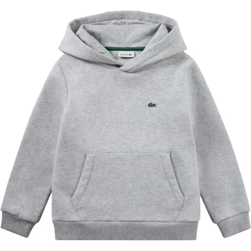 Lacoste Argent Chine Heather Core Fleece Pullover Hættetrøje 1