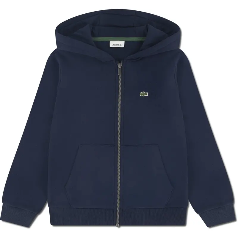 Lacoste Marine Core Fleece Full Zip Hættetrøje 1