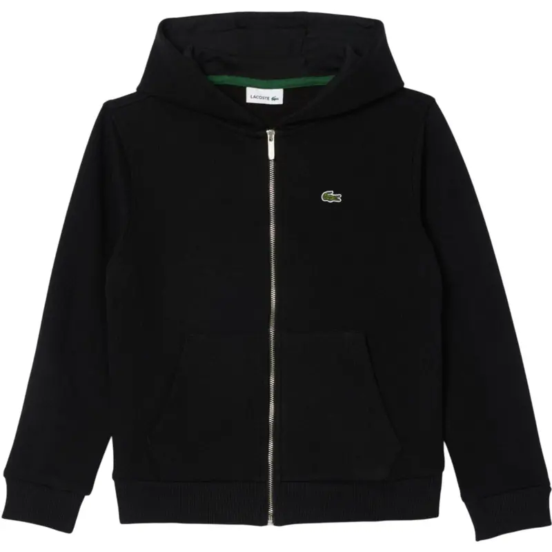Lacoste Noir Core Fleece Full Zip Hættetrøje 1