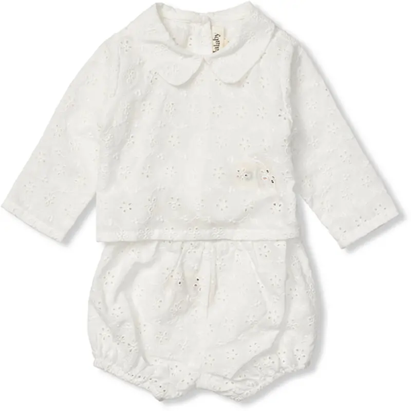Lalaby Broderie Anglaise Vilja Sæt 1