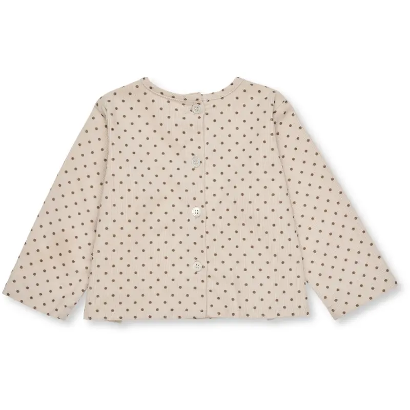 Lalaby Brown Dot Holly Top 4
