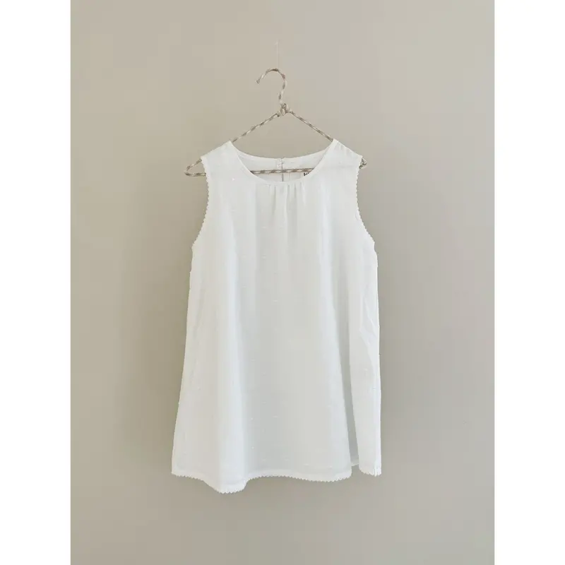 Lalaby Elinor Kjole - White Dot 2