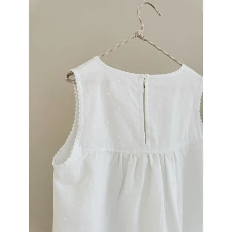 Lalaby Elinor Kjole - White Dot 5