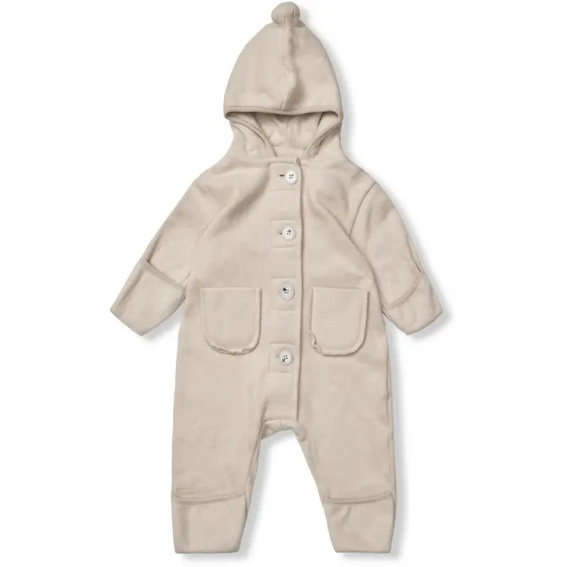 Lalaby Ivory Teddy Bomuld Heldragt 1