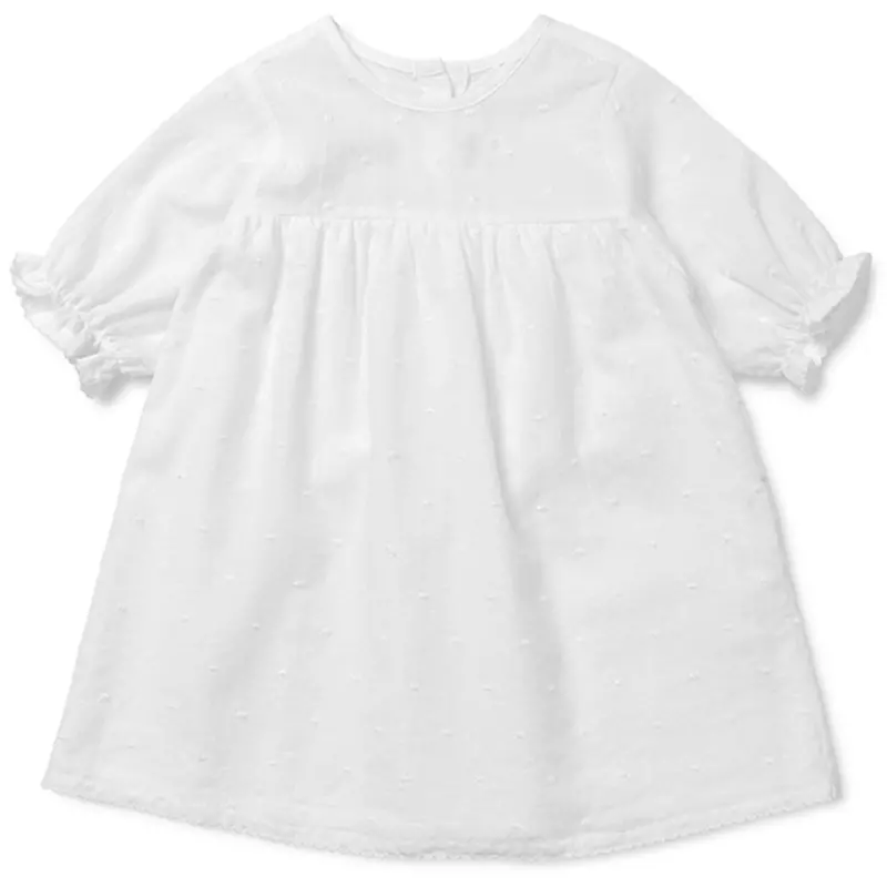 Lalaby Lilibeth Kjole (Baby) - White Dot 1