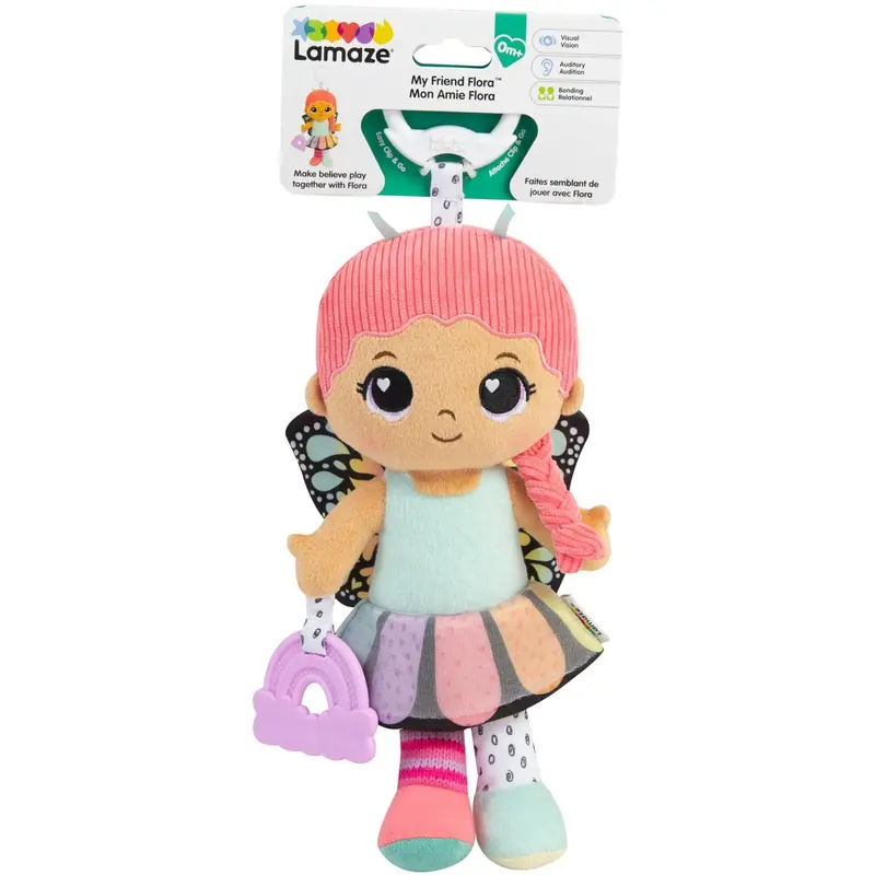 Lamaze Min Ven Flora Clip & Go 1