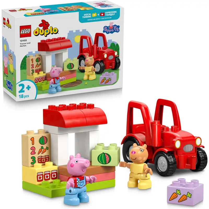Lego® Duplo Gurli Gris Traktor Og Marked 10468 1