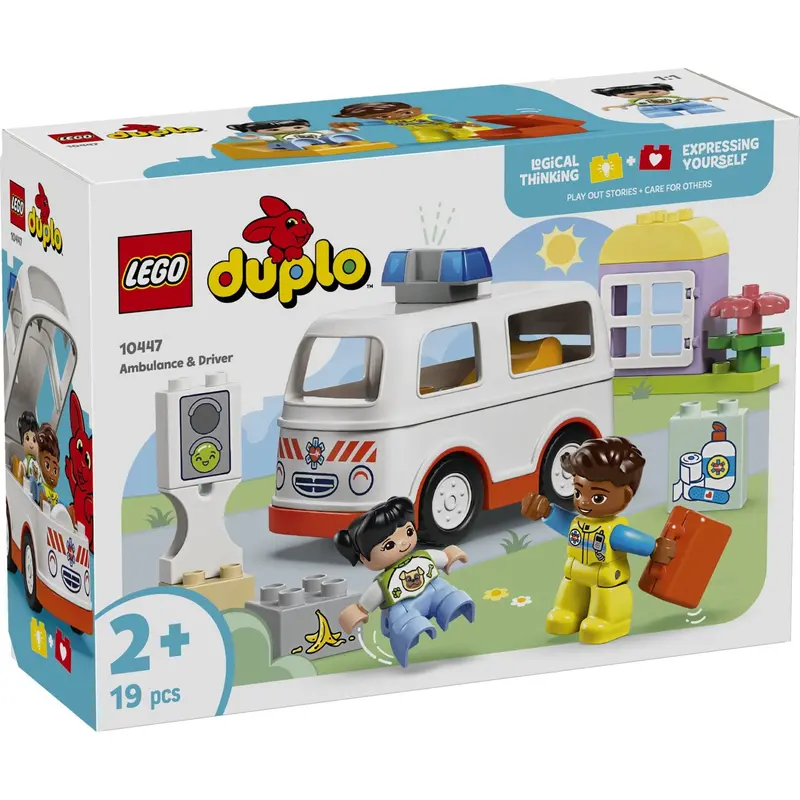 Lego® Duplo Town - Ambulance Og Fører 10447 1