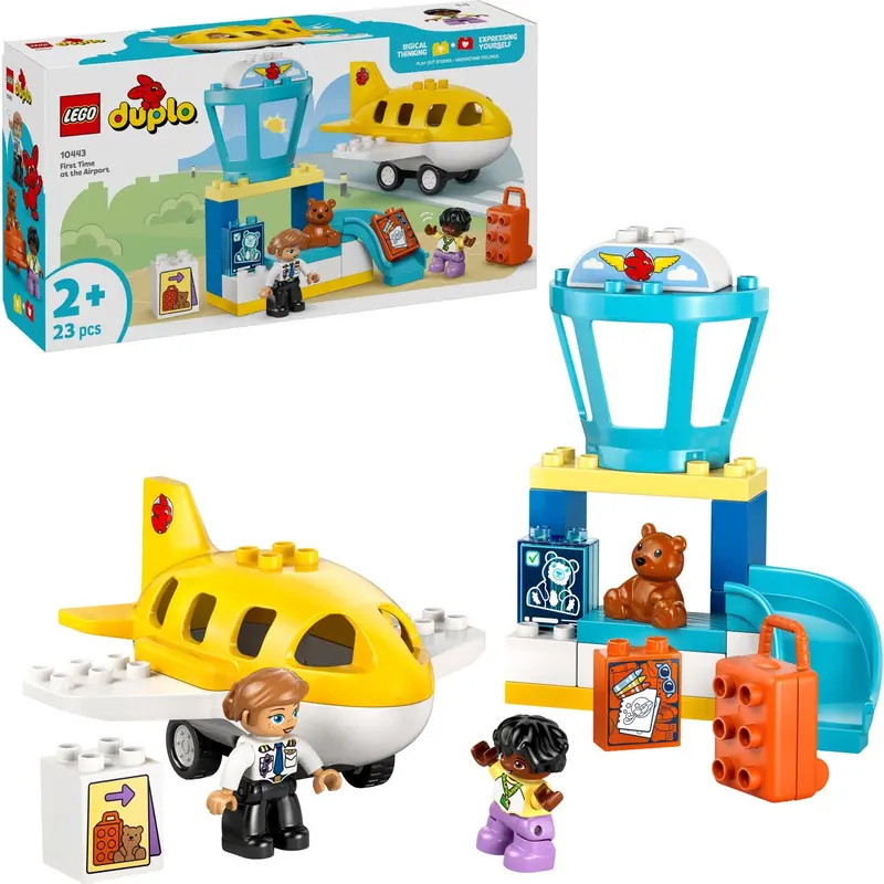Lego® Duplo Town - Første Gang I Lufthavnen 10443 1