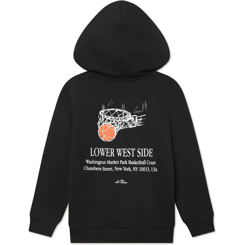 Les Deux Kids Black West Side Hættetrøje Kids 4