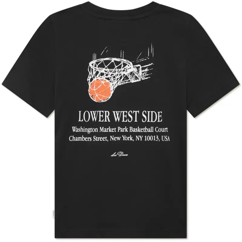Les Deux Kids Black West Side T-Shirt Kids 4