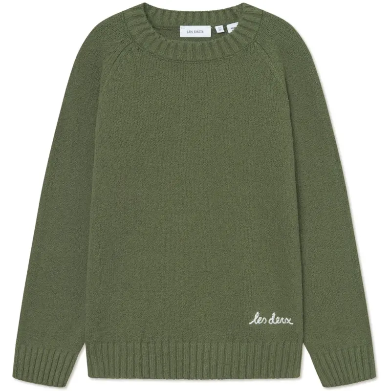 Les Deux Kids Chive Green Brad Roundneck Strik Kids 5