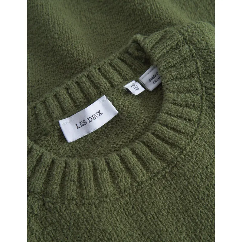 Les Deux Kids Chive Green Brad Roundneck Strik Kids 6
