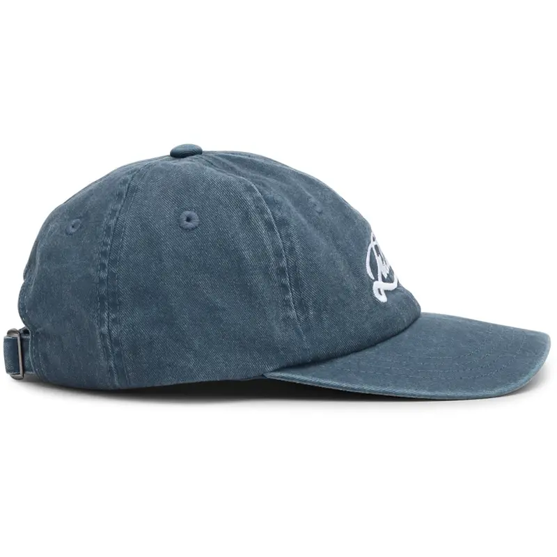 Les Deux Kids Dark Denim Blue Logo Dad Kasket Kids 2