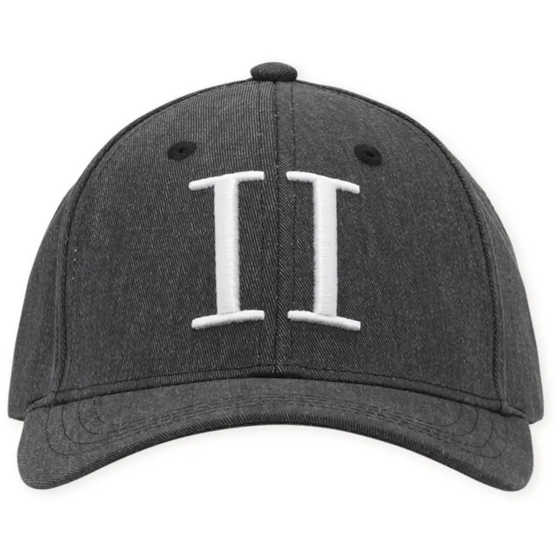 Les Deux Kids Raven Grey Encore Baseball Kasket 1