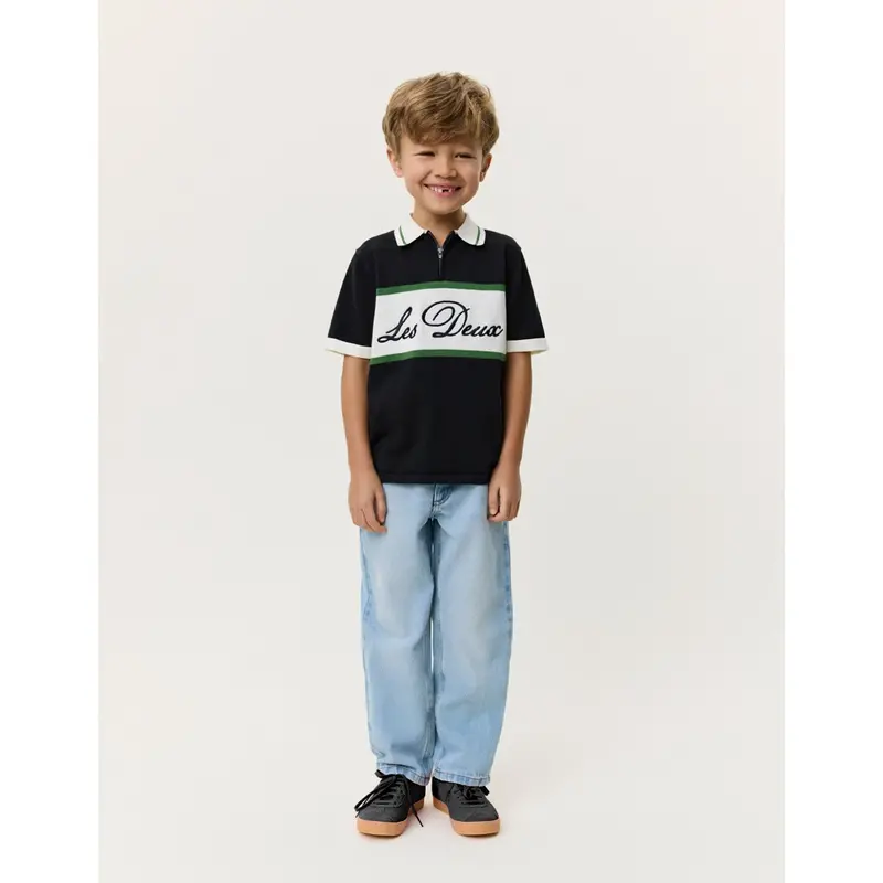 Les Deux Kids Tap Shoe Black Lynlås Polo Kids 6