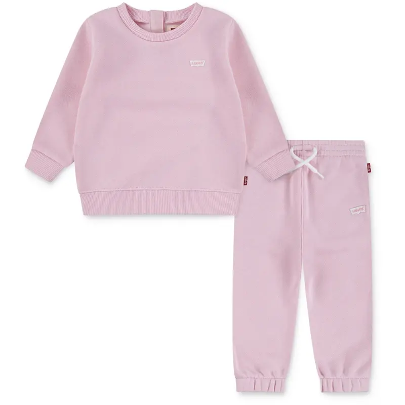 Levi's Crystal Rose Hættetrøje & Jogger Sæt 1