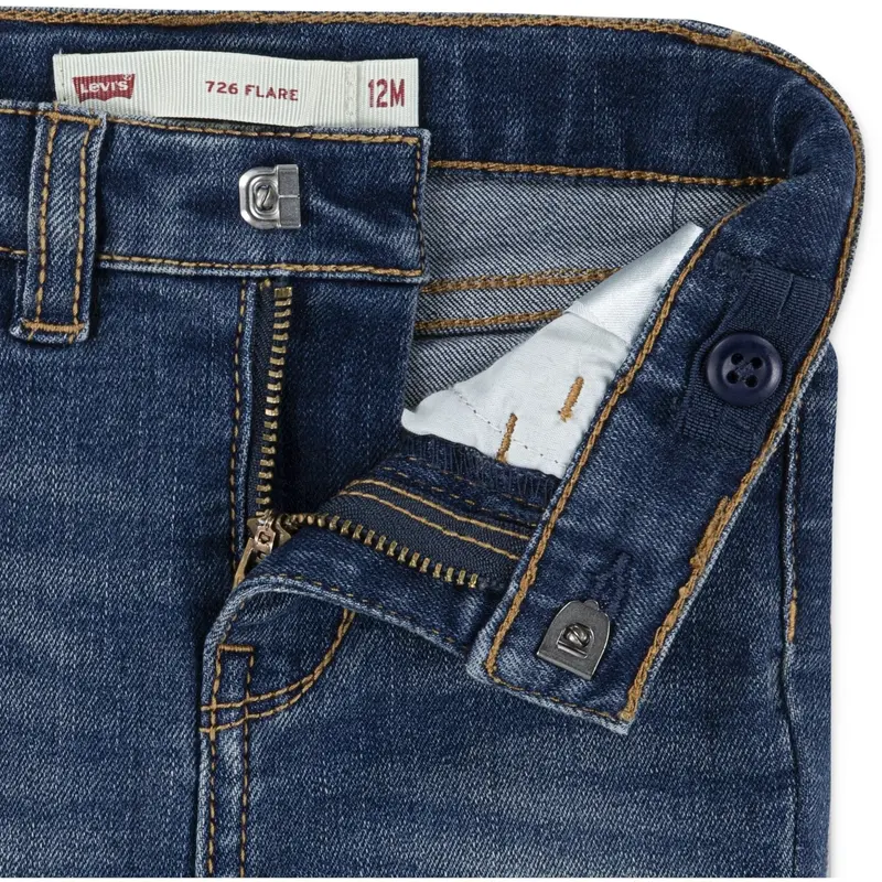 Levi's Dark Wave 726 Flare Jeans 2