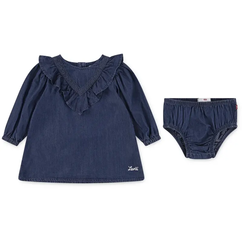 Levi's Dark Wave Wild West Ruffle Kjole 1