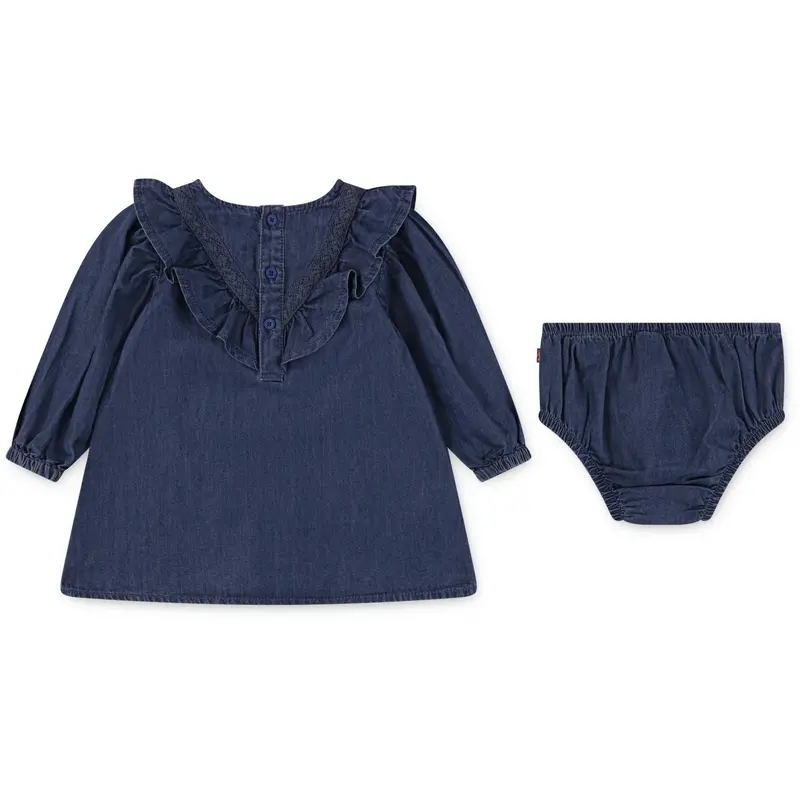 Levi's Dark Wave Wild West Ruffle Kjole 4