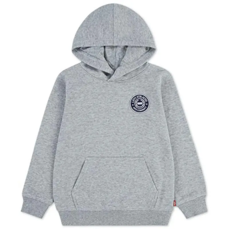 Levi's Grey Heather Lvb Modern Crest Hættetrøje 1