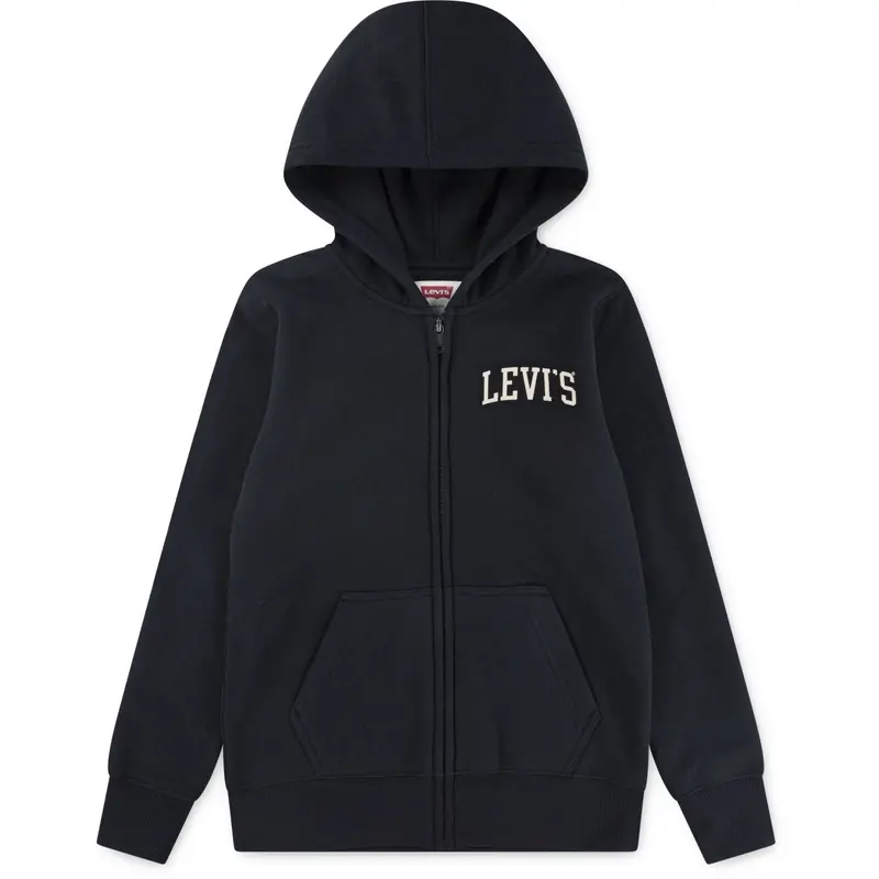 Levi's Jet Black Legendary Full Zip Hættetrøje 1