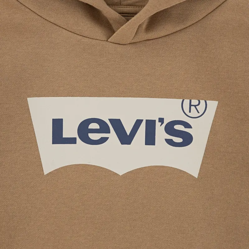 Levi's Rodeo Brown Batwing Screenprint Hættetrøje 2