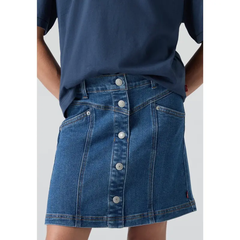 Levi's Rodeo Knap Front Nederdel 3