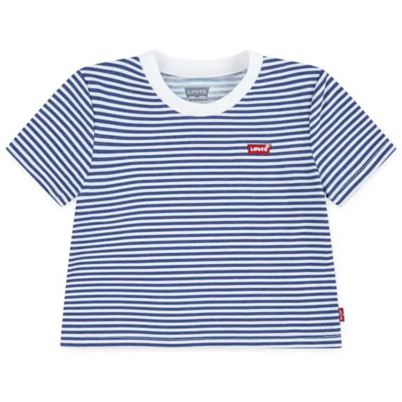 Levi's True Navy Lvn Striped Mini Batwing T-Shirt 1
