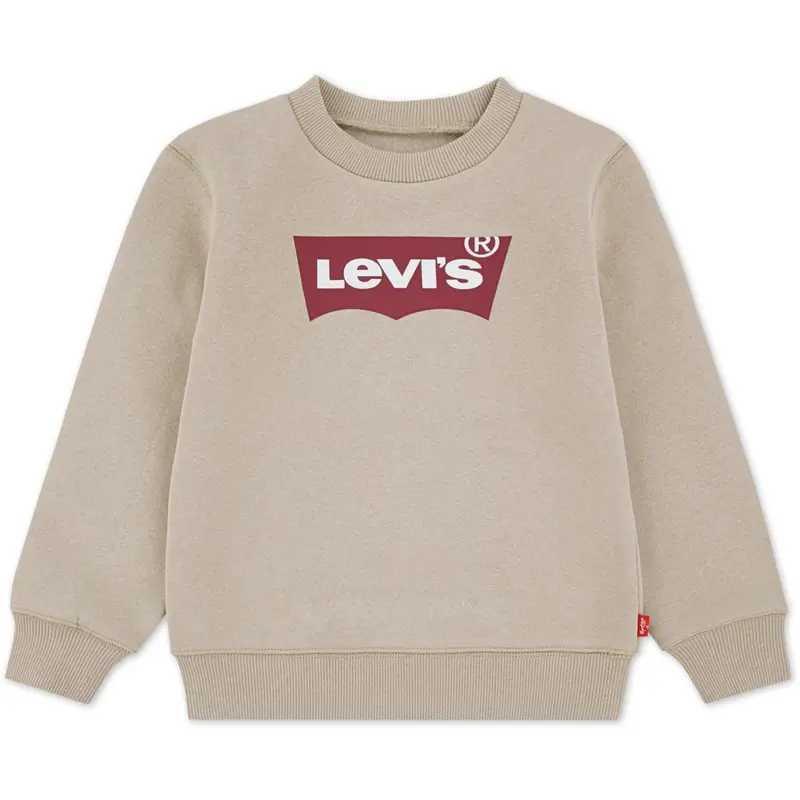 Levi's White Pepper Batwing Crewneck Sweatshirt 1