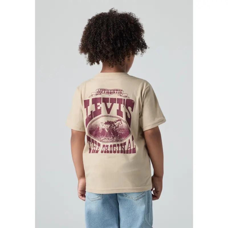 Levi's White Pepper Galloping Free Tee 3