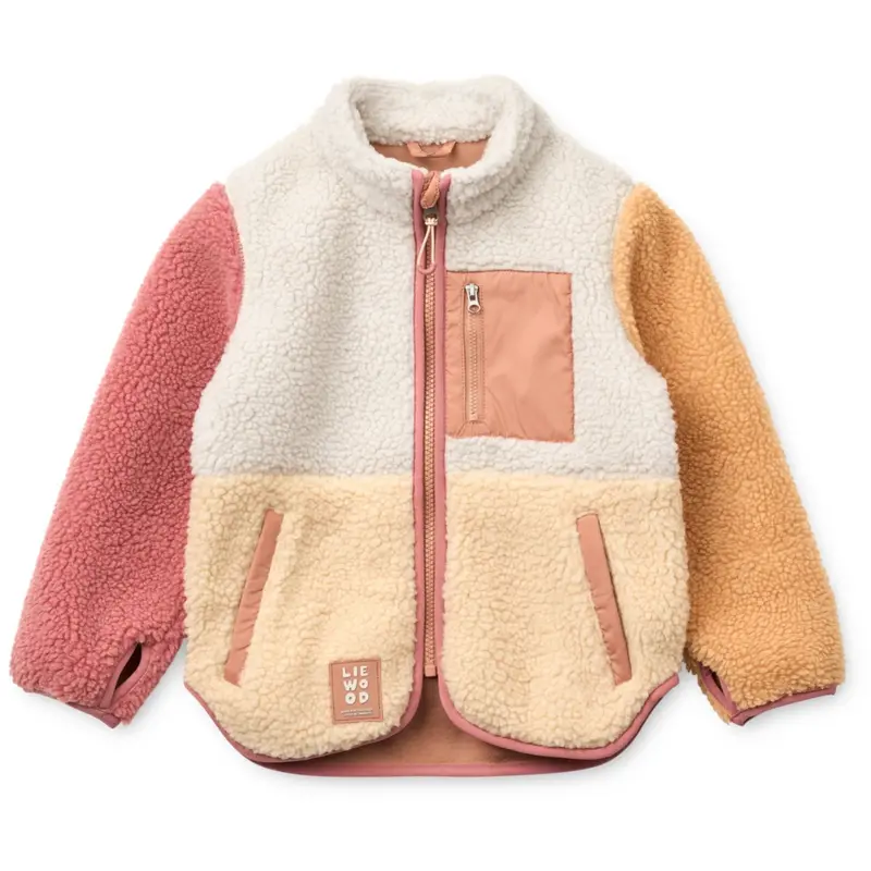 Liewood Apple Blossom Multi Mix Nolan Pile Jakke 1