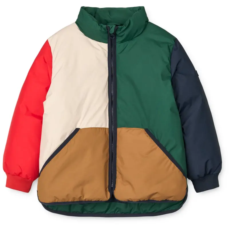 Liewood Apple Red Multi Mix Brantley Jakke 1