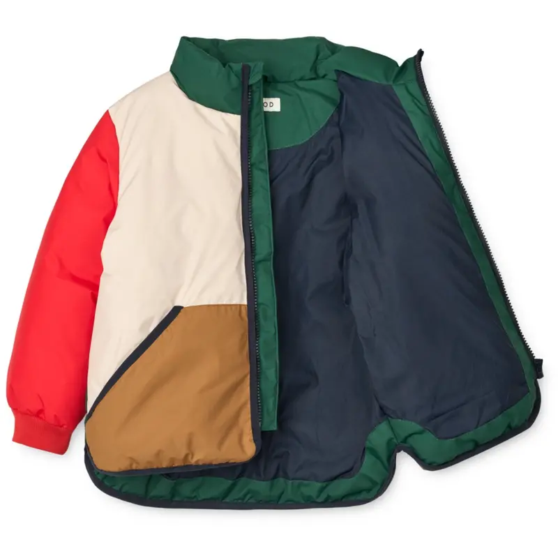 Liewood Apple Red Multi Mix Brantley Jakke 6