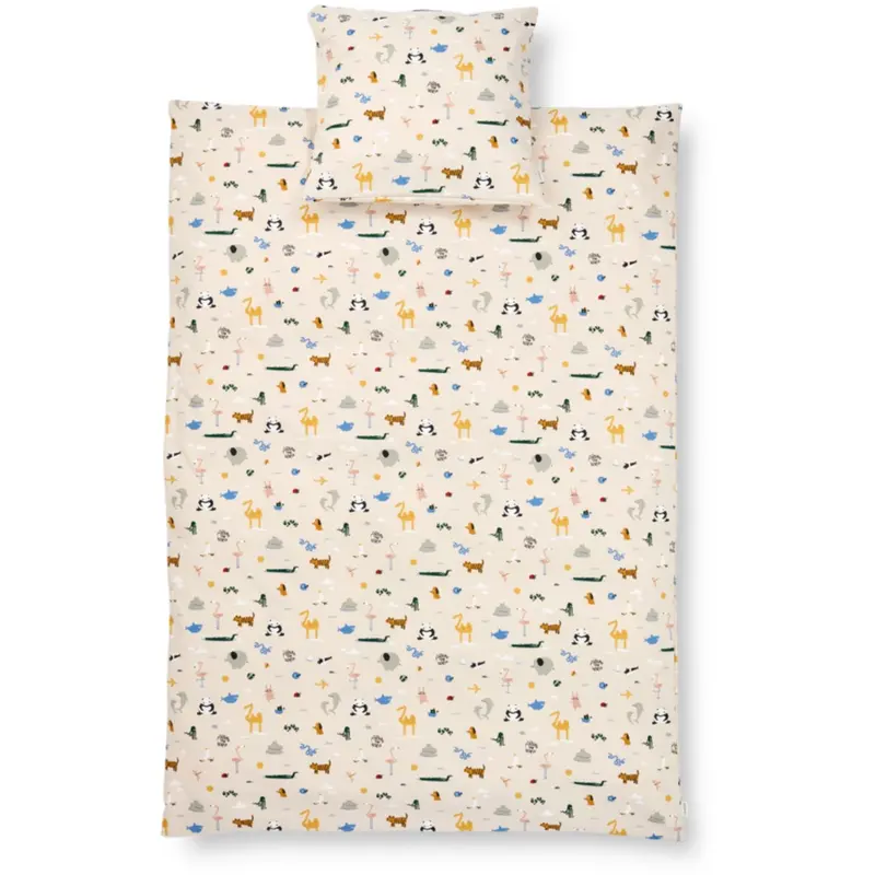Liewood Around The World / Sandy Carmen Baby Printed Sengetøj 1